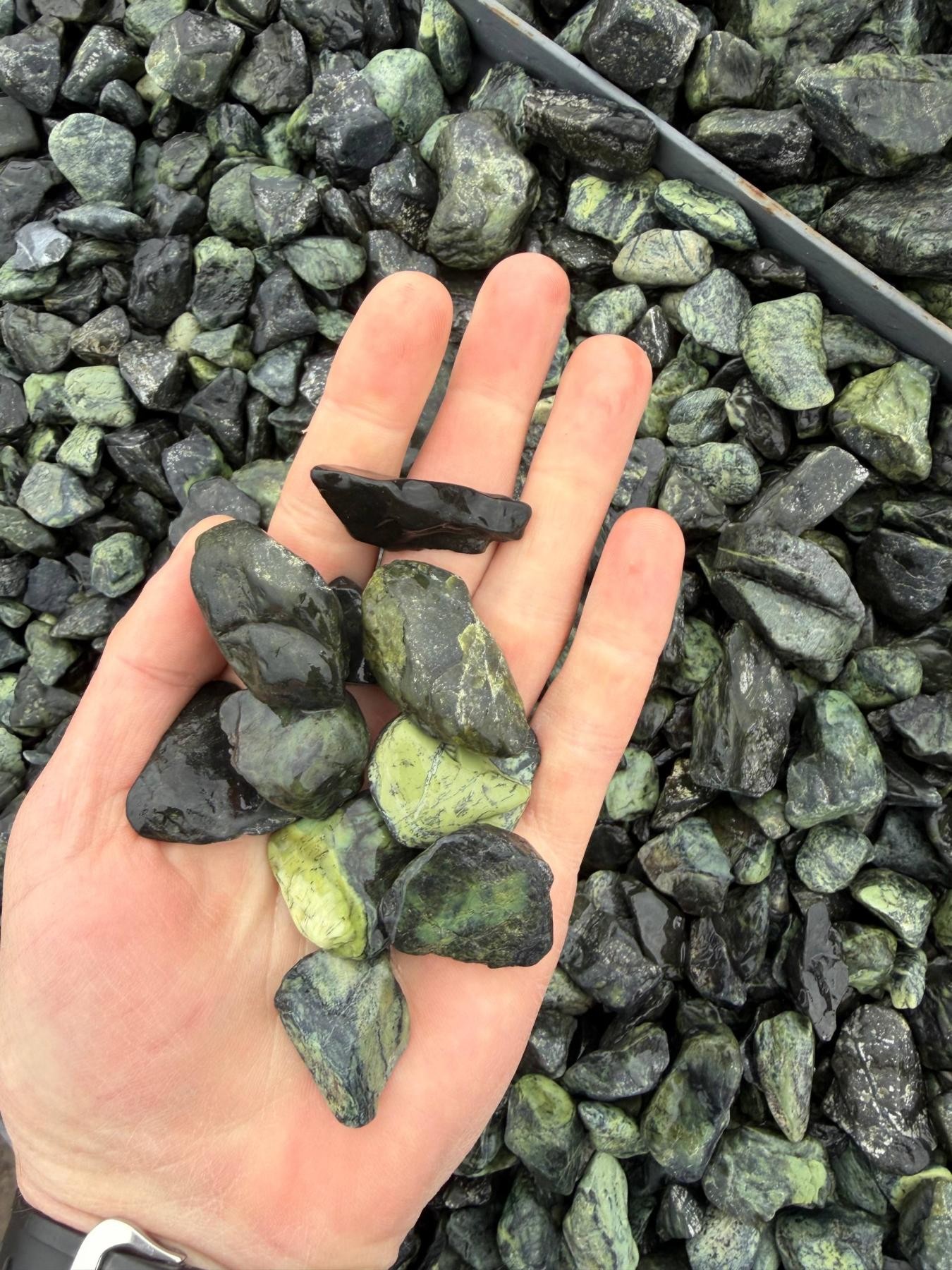 Галька зелена Греція (Verde)