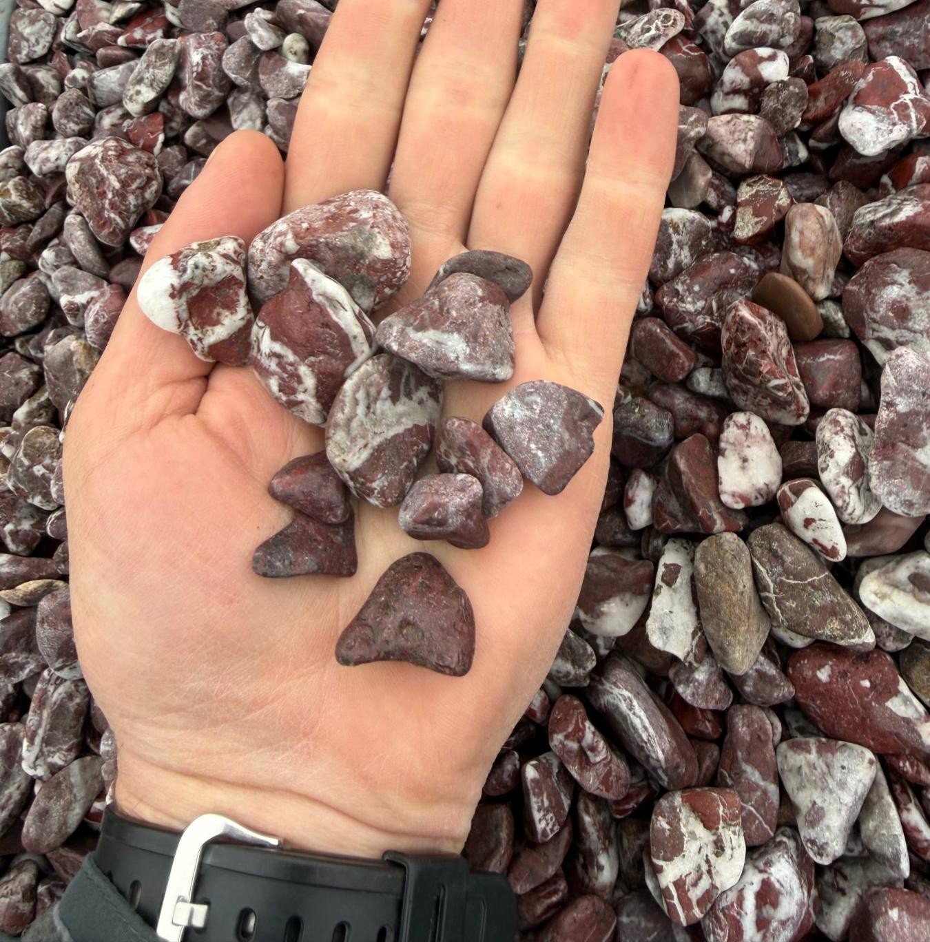 Галька "Rouge Royal" греція червона